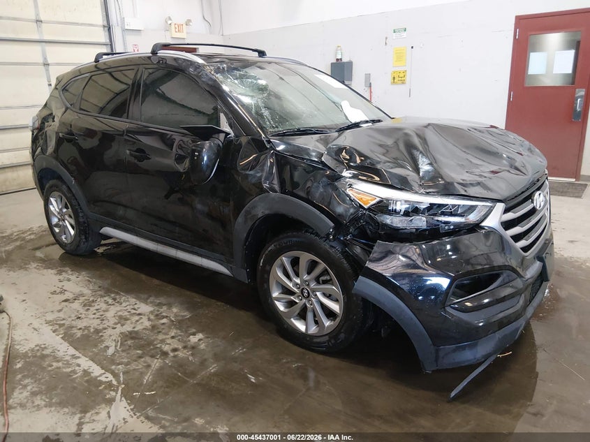 2017 Hyundai Tucson VIN KM8J3CA4XHU524495 IAAI salvage auction — FRONT END, Salvage Title, sold $1,150 on 2026-07-24 (photo 1)