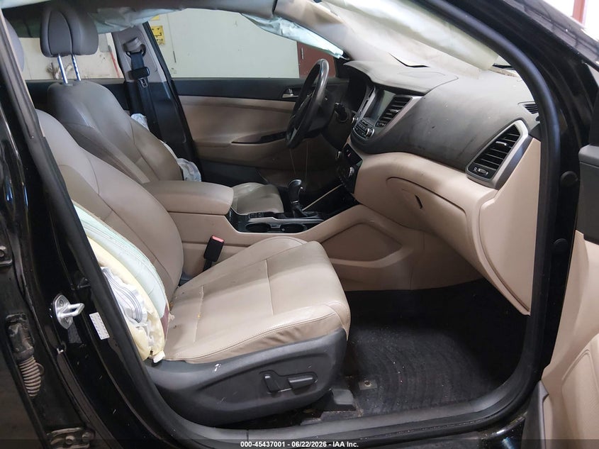 2017 Hyundai Tucson VIN KM8J3CA4XHU524495 IAAI salvage auction — FRONT END, Salvage Title, sold $1,150 on 2026-07-24 (photo 5)