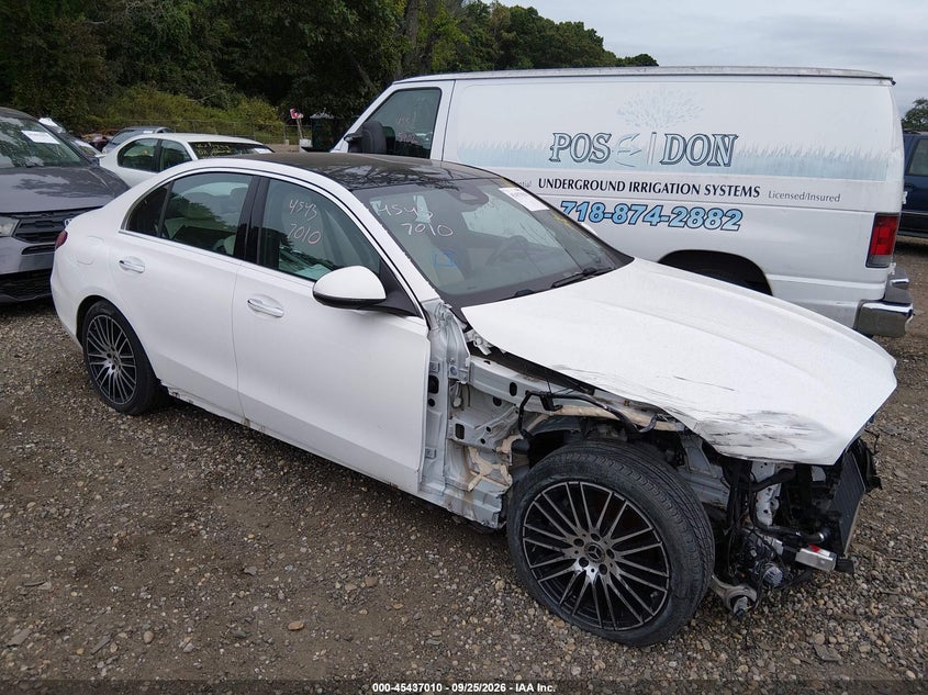 2025 Mercedes-benz C-klasse VIN W1KAF4HB9SR255976 — IAAI salvage auction photo
