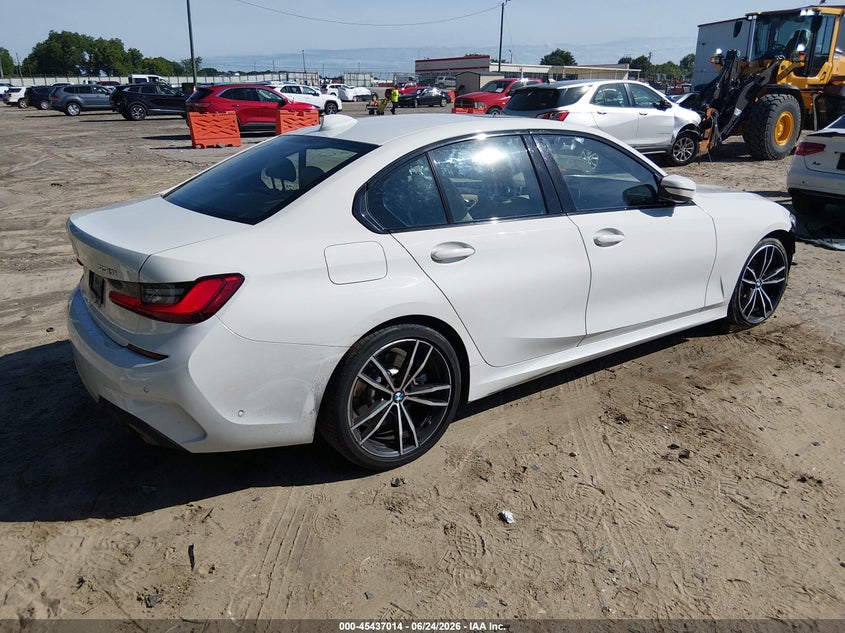 2019 BMW 3er VIN WBA5R1C53KAK07601 IAAI salvage auction — FRONT END, Salvage Title, sold $10,800 on 2026-08-02 (photo 4)