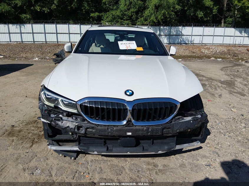 2019 BMW 3er VIN WBA5R1C53KAK07601 IAAI salvage auction — FRONT END, Salvage Title, sold $10,800 on 2026-08-02 (photo 6)
