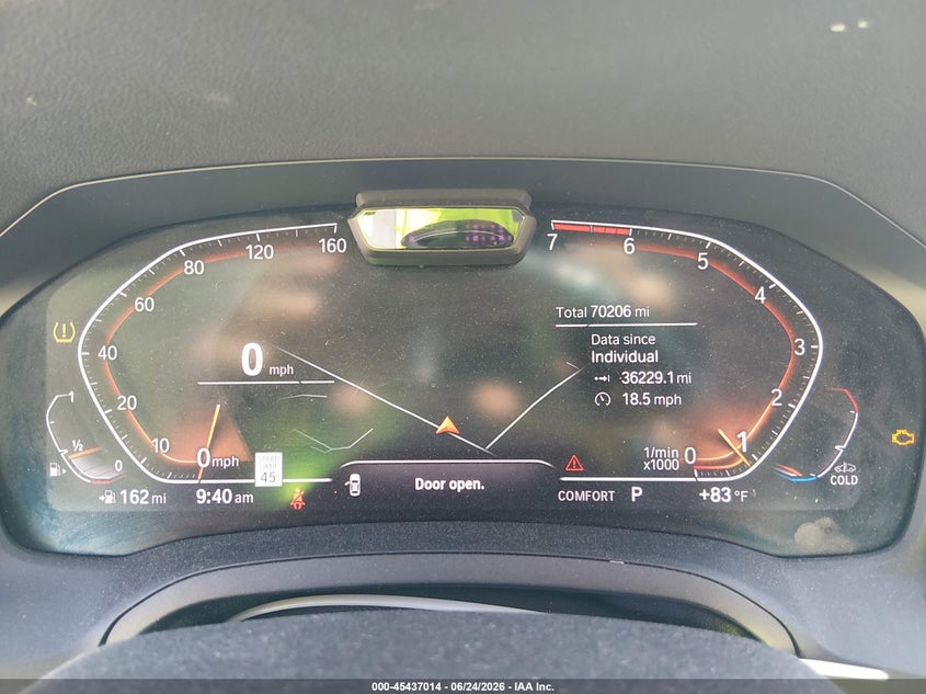 2019 BMW 3er VIN WBA5R1C53KAK07601 IAAI salvage auction — FRONT END, Salvage Title, sold $10,800 on 2026-08-02 (photo 7)
