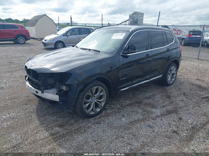 2016 BMW X3 VIN 5UXWX9C59G0D73549 IAAI salvage auction — FRONT END, Salvage (Illinois), sold $25 on 2026-07-29 (photo 2)