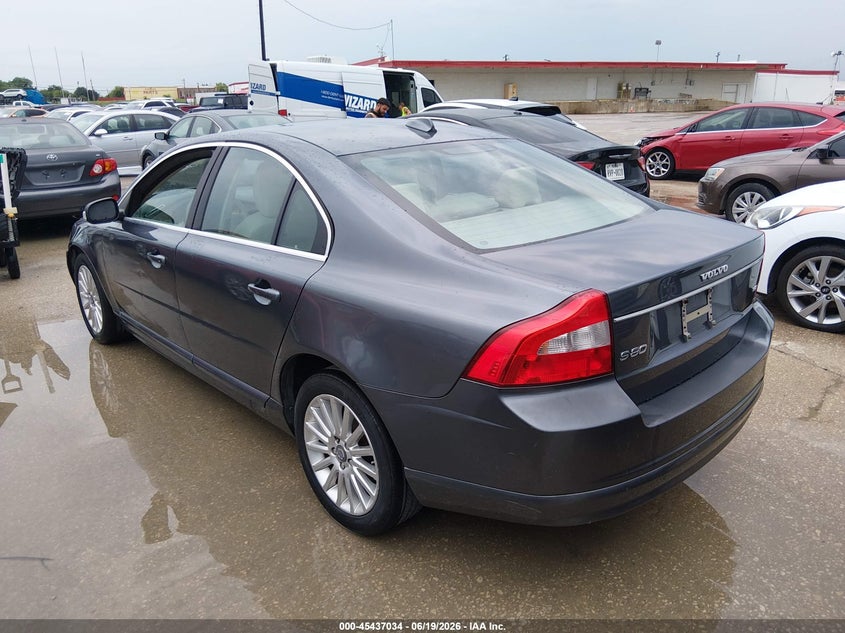 2008 Volvo S80 VIN YV1AS982081074799 IAAI salvage auction — SIDE, Original (Texas), sold $500 on 2026-07-29 (photo 3)
