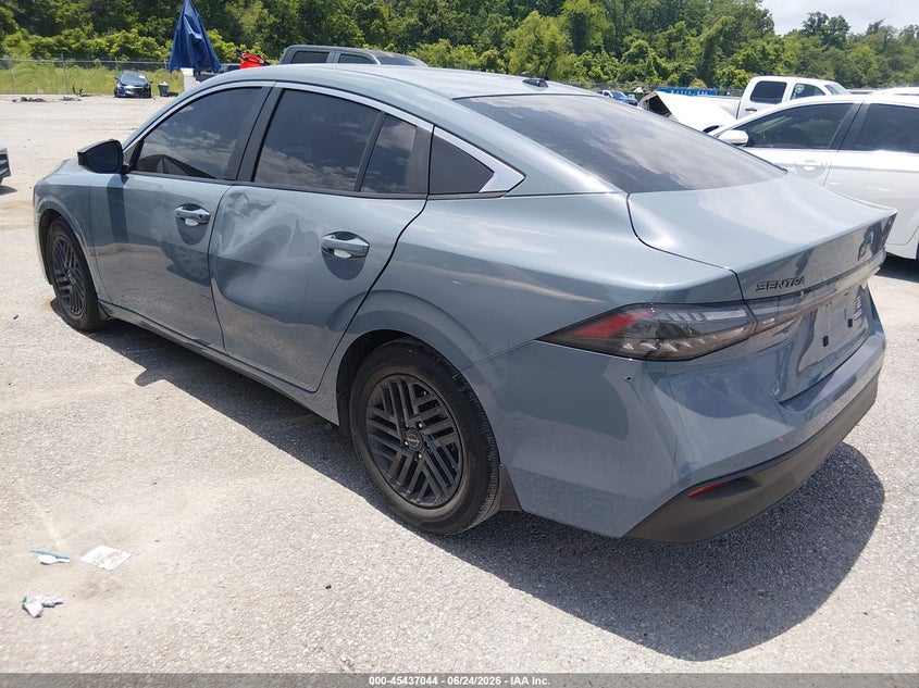 2026 Nissan Sentra VIN 3N1AB9CV5TY235713 IAAI salvage auction — SIDE, Salvage Title, sold $5,900 on 2026-07-29 (photo 3)