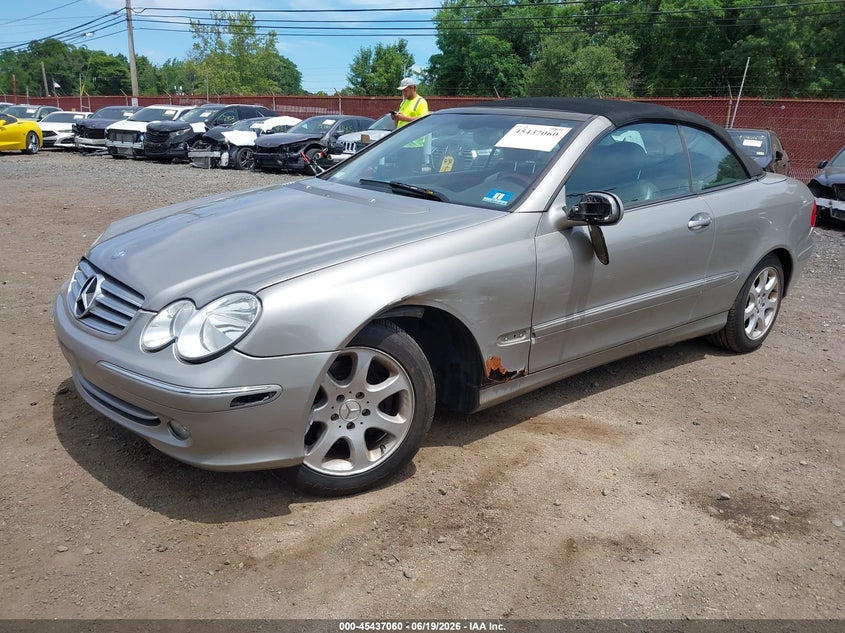 2004 Mercedes-benz Clk-class VIN WDBTK65G64T021566 IAAI salvage auction — LEFT SIDE, Salvage (Idaho), sold $450 on 2026-07-15 (photo 2)