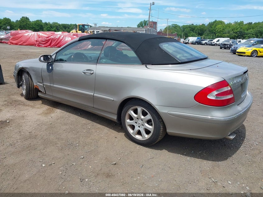 2004 Mercedes-benz Clk-class VIN WDBTK65G64T021566 IAAI salvage auction — LEFT SIDE, Salvage (Idaho), sold $450 on 2026-07-15 (photo 3)