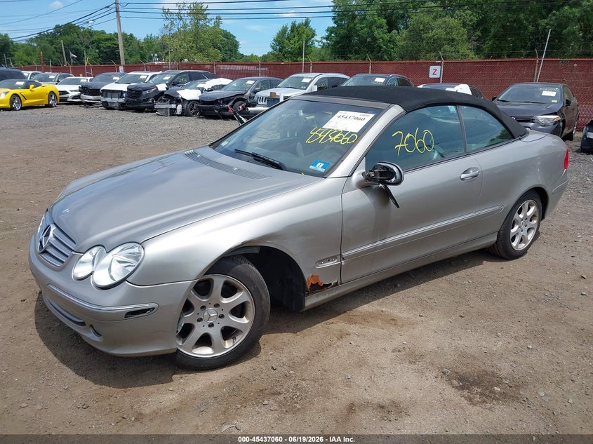 2004 Mercedes-benz Clk-class VIN WDBTK65G64T021566 IAAI salvage auction — LEFT SIDE, Salvage (Idaho), sold $450 on 2026-07-15 (photo 6)