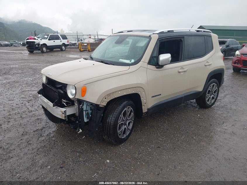 2015 Jeep Renegade VIN ZACCJBDT0FPB69176 IAAI salvage auction — RIGHT FRONT, Salvage (Pennsylvania), sold $1,575 on 2026-07-07 (photo 2)