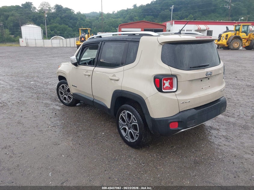 2015 Jeep Renegade VIN ZACCJBDT0FPB69176 IAAI salvage auction — RIGHT FRONT, Salvage (Pennsylvania), sold $1,575 on 2026-07-07 (photo 3)