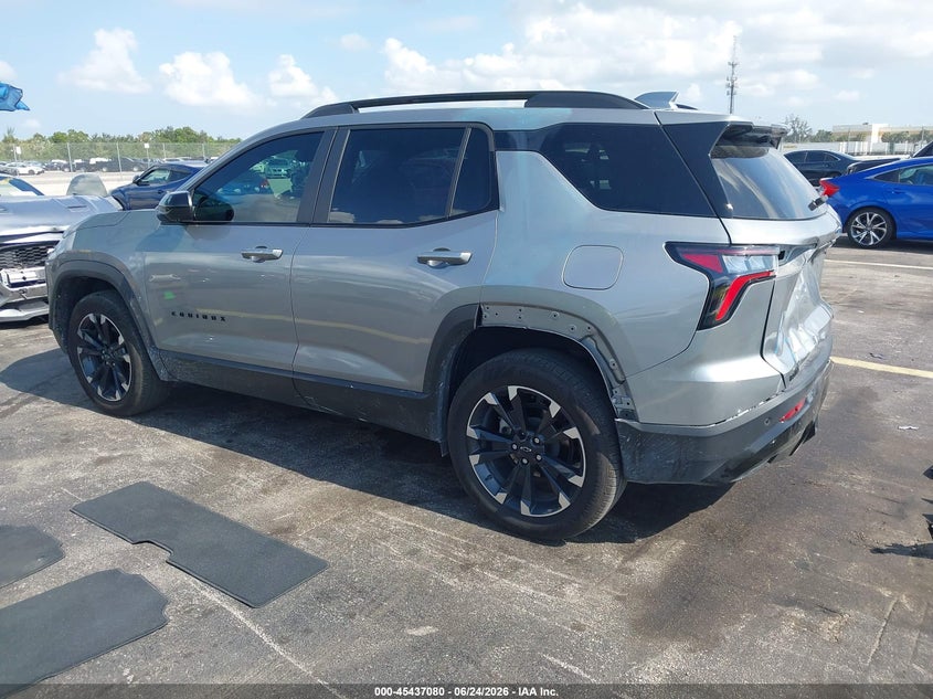 2025 Chevrolet Equinox VIN 3GNAXLEG3SL173578 IAAI salvage auction — REAR END, Salvage Title, sold $12,500 on 2026-07-30 (photo 3)