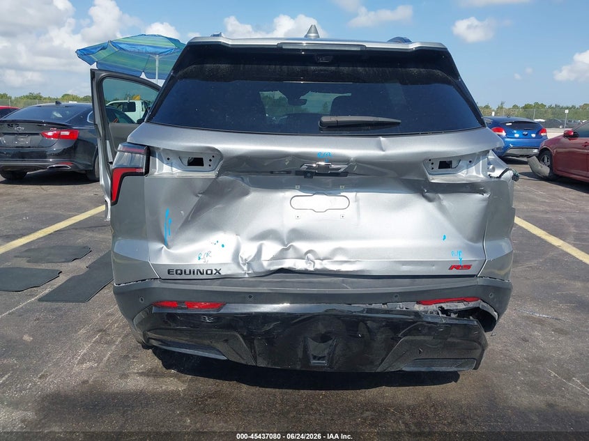2025 Chevrolet Equinox VIN 3GNAXLEG3SL173578 IAAI salvage auction — REAR END, Salvage Title, sold $12,500 on 2026-07-30 (photo 6)