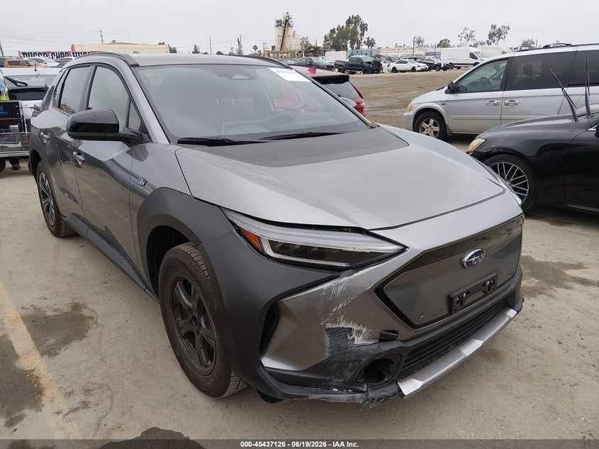 2025 Subaru Solterra VIN JTMABABA8SA100371 — IAAI salvage auction photo