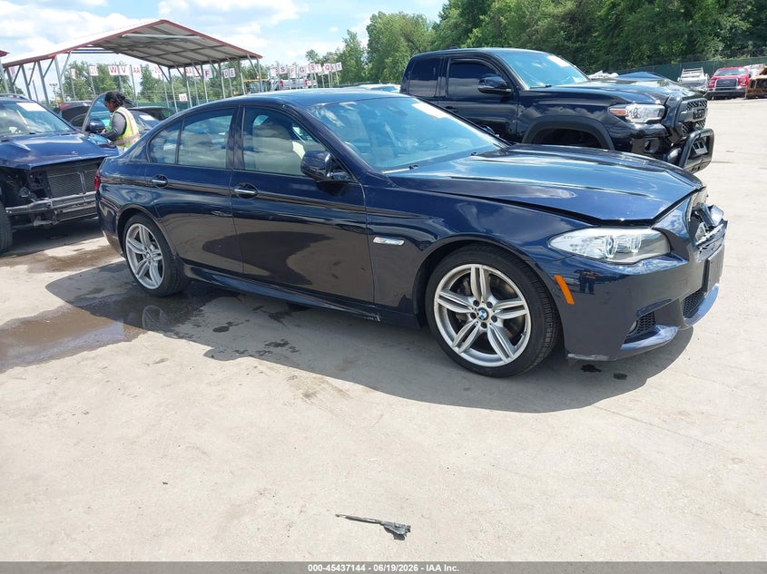 2013 BMW 5er VIN WBAFU9C56DDY72317 IAAI salvage auction — FRONT END, Salvage - Greater Than 75% (Maryland), sold $2,650 on 2026-07-16 (photo 1)