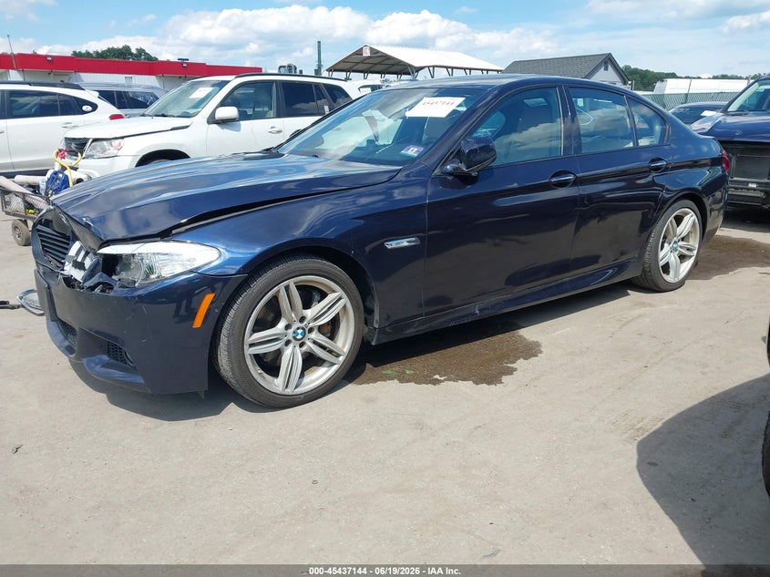 2013 BMW 5er VIN WBAFU9C56DDY72317 IAAI salvage auction — FRONT END, Salvage - Greater Than 75% (Maryland), sold $2,650 on 2026-07-16 (photo 2)