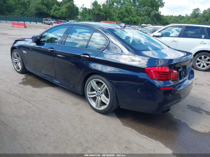 2013 BMW 5er VIN WBAFU9C56DDY72317 IAAI salvage auction — FRONT END, Salvage - Greater Than 75% (Maryland), sold $2,650 on 2026-07-16 (photo 3)