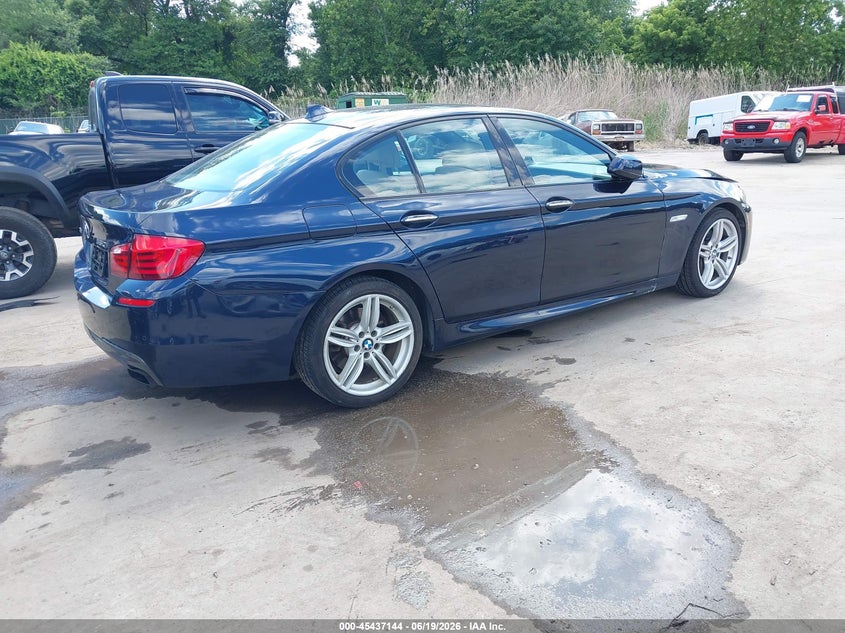 2013 BMW 5er VIN WBAFU9C56DDY72317 IAAI salvage auction — FRONT END, Salvage - Greater Than 75% (Maryland), sold $2,650 on 2026-07-16 (photo 4)