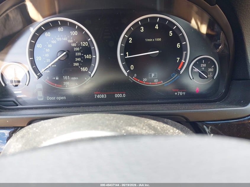 2013 BMW 5er VIN WBAFU9C56DDY72317 IAAI salvage auction — FRONT END, Salvage - Greater Than 75% (Maryland), sold $2,650 on 2026-07-16 (photo 7)