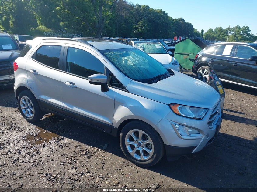 2018 Ford Ecosport VIN MAJ3P1TEXJC179370 IAAI salvage auction — FRONT END, Mv-907A (New York), sold $1,750 on 2026-07-07 (photo 1)