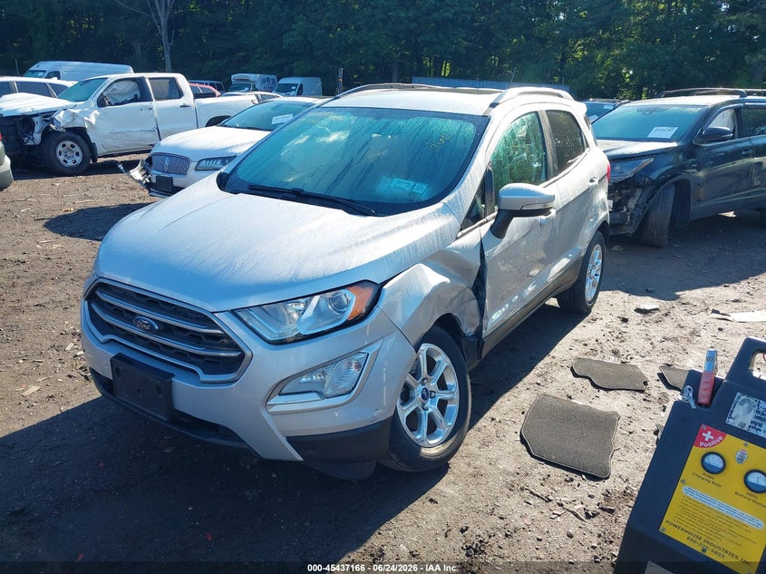 2018 Ford Ecosport VIN MAJ3P1TEXJC179370 IAAI salvage auction — FRONT END, Mv-907A (New York), sold $1,750 on 2026-07-07 (photo 2)