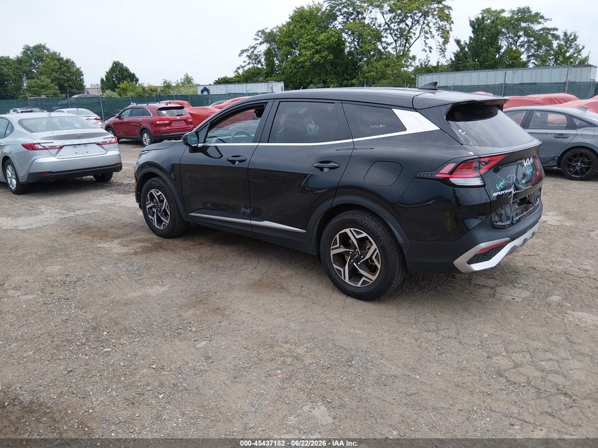 2023 Kia Sportage VIN KNDPU3AF0P7155351 IAAI salvage auction — FRONT END, Salvage Title, sold $5,650 on 2026-07-31 (photo 3)