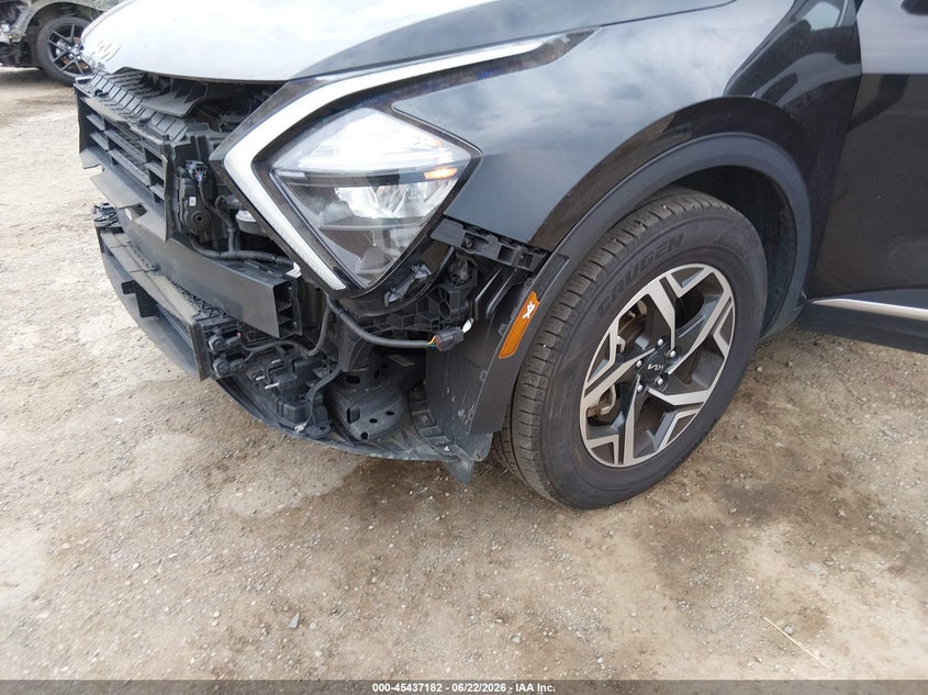 2023 Kia Sportage VIN KNDPU3AF0P7155351 IAAI salvage auction — FRONT END, Salvage Title, sold $5,650 on 2026-07-31 (photo 6)