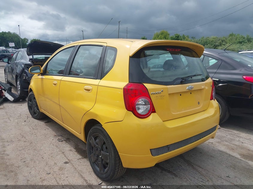 2011 Chevrolet Aveo VIN KL1TG6DE0BB117223 IAAI salvage auction — NORMAL WEAR, Original (Ohio), sold $375 on 2026-07-21 (photo 3)