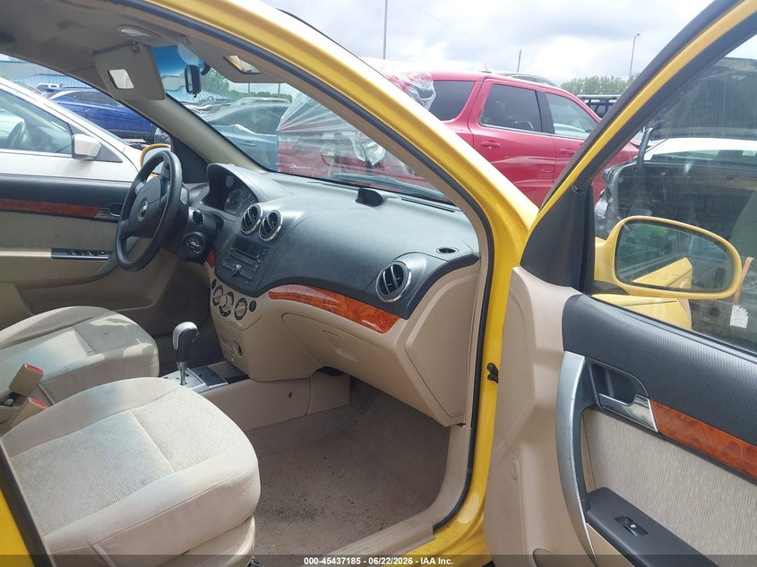2011 Chevrolet Aveo VIN KL1TG6DE0BB117223 IAAI salvage auction — NORMAL WEAR, Original (Ohio), sold $375 on 2026-07-21 (photo 5)