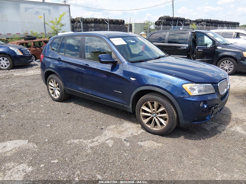 2013 BMW X3 VIN 5UXWX9C54D0A26982 IAAI salvage auction — SIDE, Salvage (Idaho), sold $625 on 2026-07-17 (photo 1)