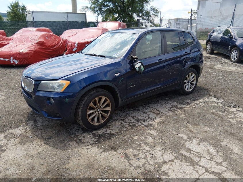 2013 BMW X3 VIN 5UXWX9C54D0A26982 IAAI salvage auction — SIDE, Salvage (Idaho), sold $625 on 2026-07-17 (photo 2)