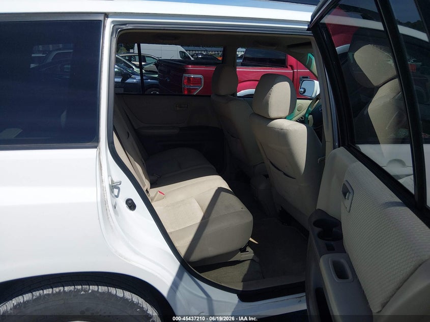 2005 Toyota Highlander VIN JTEGP21A350043747 IAAI salvage auction — RIGHT REAR, Salvage (Illinois), sold $375 on 2026-07-28 (photo 8)