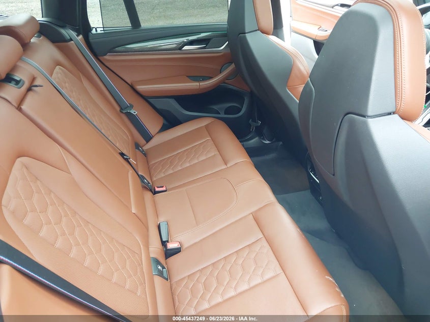 2021 BMW X3 m VIN 5YMTS0C01M9E99535 IAAI salvage auction — FRONT & REAR, Salvage Title, sold $12,300 on 2026-07-28 (photo 8)