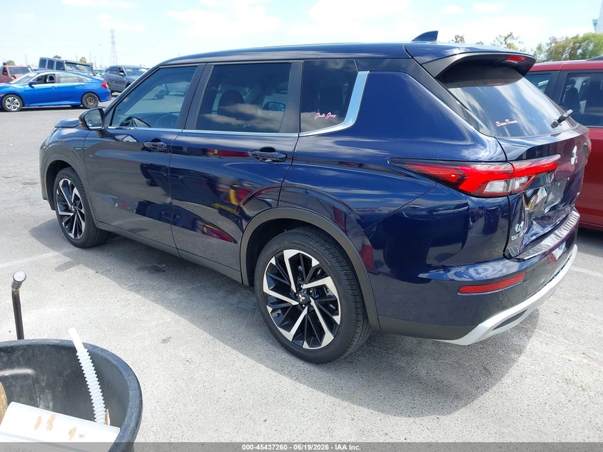 2022 Mitsubishi Outlander VIN JA4J4UA88NZ080486 IAAI salvage auction — REAR END, Salvage Title, sold $9,000 on 2026-07-16 (photo 3)