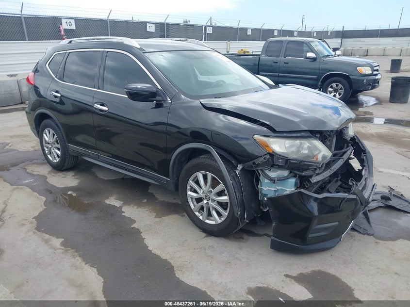 2017 Nissan Rogue VIN KNMAT2MT6HP510870 IAAI salvage auction — FRONT END, Salvage Title, sold $1,900 on 2026-07-22 (photo 1)