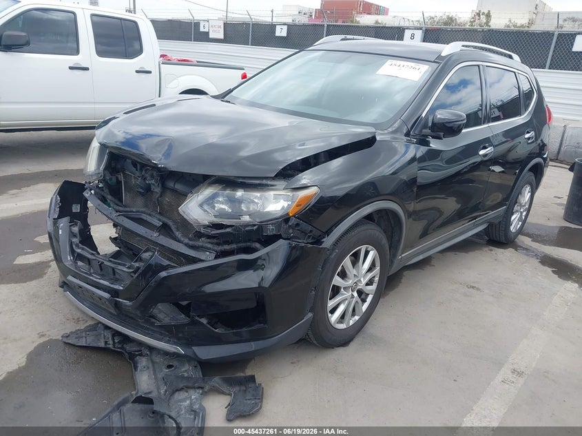 2017 Nissan Rogue VIN KNMAT2MT6HP510870 IAAI salvage auction — FRONT END, Salvage Title, sold $1,900 on 2026-07-22 (photo 2)