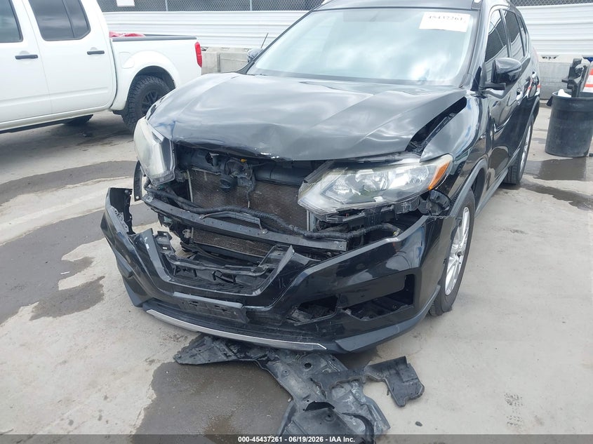 2017 Nissan Rogue VIN KNMAT2MT6HP510870 IAAI salvage auction — FRONT END, Salvage Title, sold $1,900 on 2026-07-22 (photo 6)