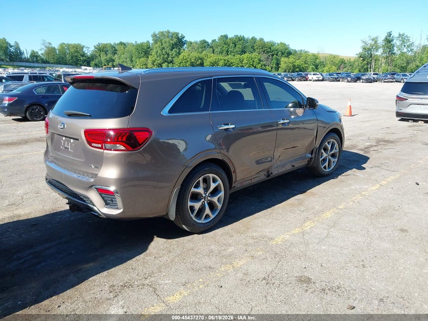 2019 Kia Sorento VIN 5XYPKDA54KG499652 IAAI salvage auction — SIDE, Clear (Michigan), sold $3,750 on 2026-07-09 (photo 4)
