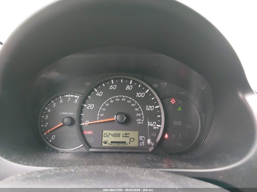 2022 Mitsubishi Mirage VIN ML32FUFJ1NHF09169 IAAI salvage auction — REAR END, Salvage Title, sold $2,250 on 2026-07-22 (photo 7)