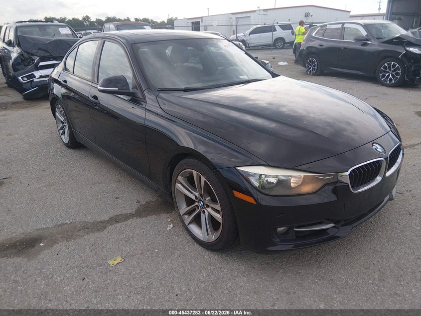 2013 BMW 3er VIN WBA3A5C54DF350312 IAAI salvage auction — UNKNOWN, Salvage (Louisiana), sold $1,100 on 2026-07-07 (photo 1)