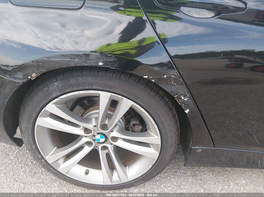 2013 BMW 3er VIN WBA3A5C54DF350312 IAAI salvage auction — UNKNOWN, Salvage (Louisiana), sold $1,100 on 2026-07-07 (photo 6)