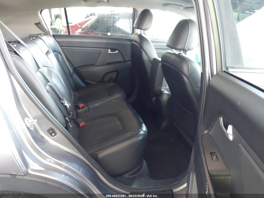 2012 Kia Sportage VIN KNDPC3A20C7175724 IAAI salvage auction — FRONT & REAR, Rebuildable (Florida), sold $2,050 on 2026-07-07 (photo 8)
