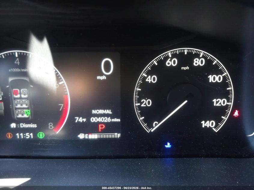 2025 Honda Pilot VIN 5FNYG1H30SB147085 IAAI salvage auction — HAIL, Wait Title, sold $27,050 on 2026-08-18 (photo 7)