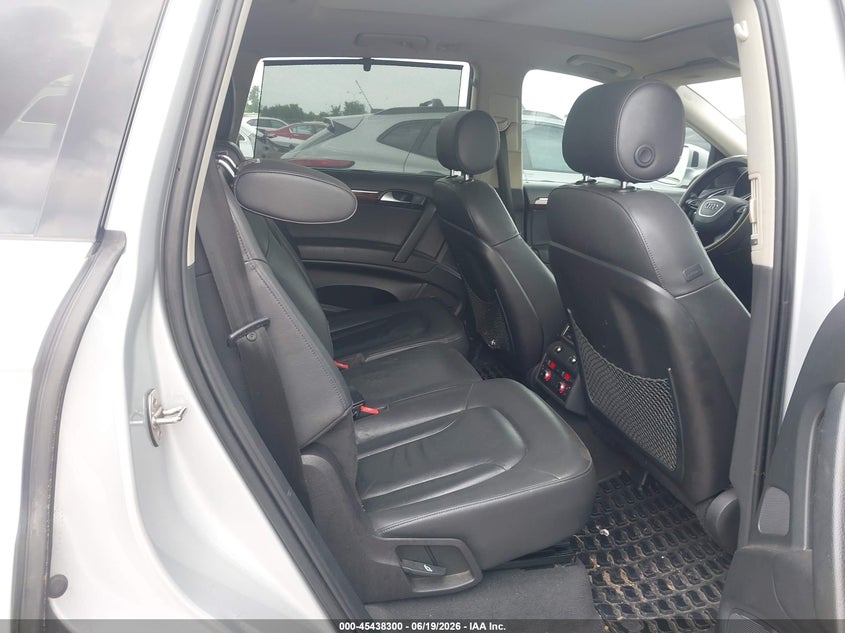 2013 Audi Q7 VIN WA1LGAFE9DD002386 IAAI salvage auction — NORMAL WEAR, Original (Texas), sold $2,000 on 2026-07-29 (photo 8)