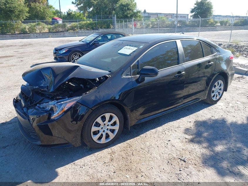 2026 Toyota Corolla VIN 5YFB4MDE0TP399495 IAAI salvage auction — FRONT END, Rebuildable (Florida), sold $5,500 on 2026-07-08 (photo 2)
