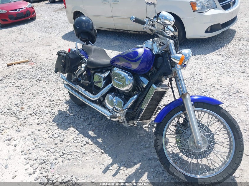 2005 Honda Vt750 VIN JH2RC44565M805181 IAAI salvage auction — NORMAL WEAR, Clear (Tennessee), sold $700 on 2026-07-28 (photo 1)