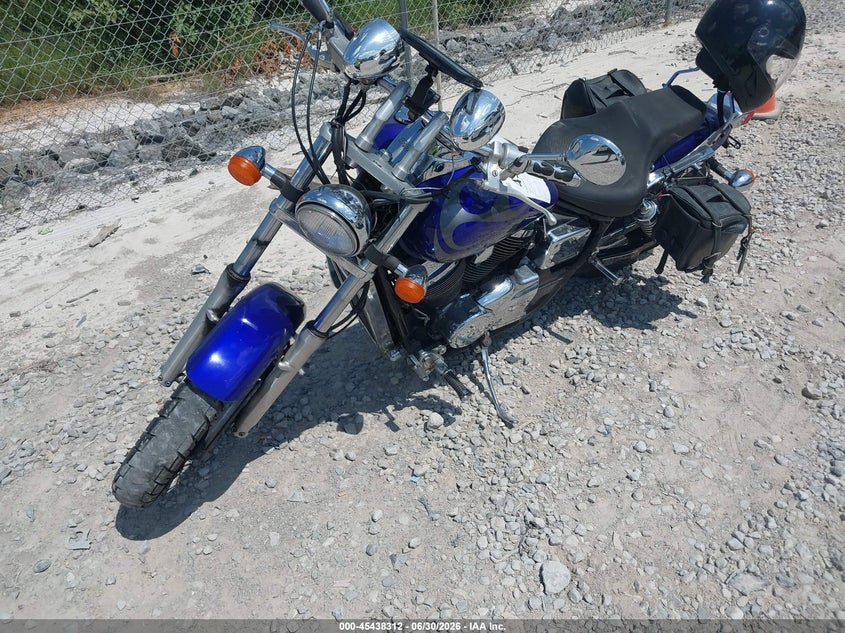 2005 Honda Vt750 VIN JH2RC44565M805181 IAAI salvage auction — NORMAL WEAR, Clear (Tennessee), sold $700 on 2026-07-28 (photo 2)
