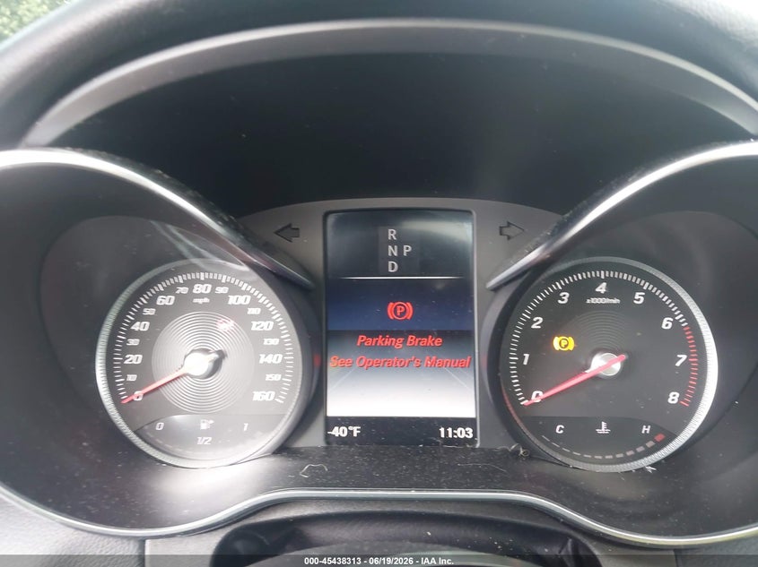 2018 Mercedes-benz C-klasse VIN WDDWF4JB1JR315540 IAAI salvage auction — FRONT END, Salvage Title, sold $1,750 on 2026-08-12 (photo 7)