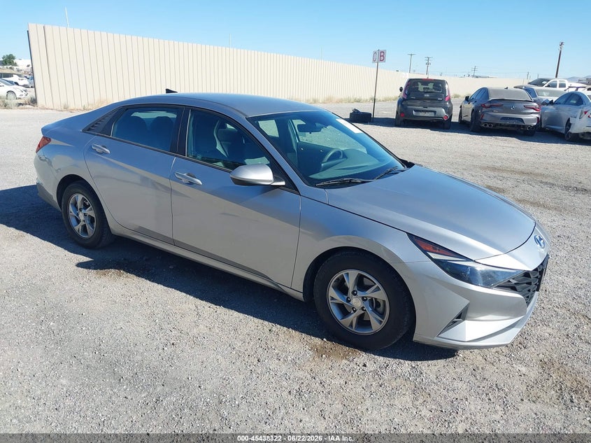 2021 Hyundai Elantra VIN 5NPLL4AG4MH042543 IAAI salvage auction — NORMAL WEAR, SF97 (California), sold $525 on 2026-07-28 (photo 1)
