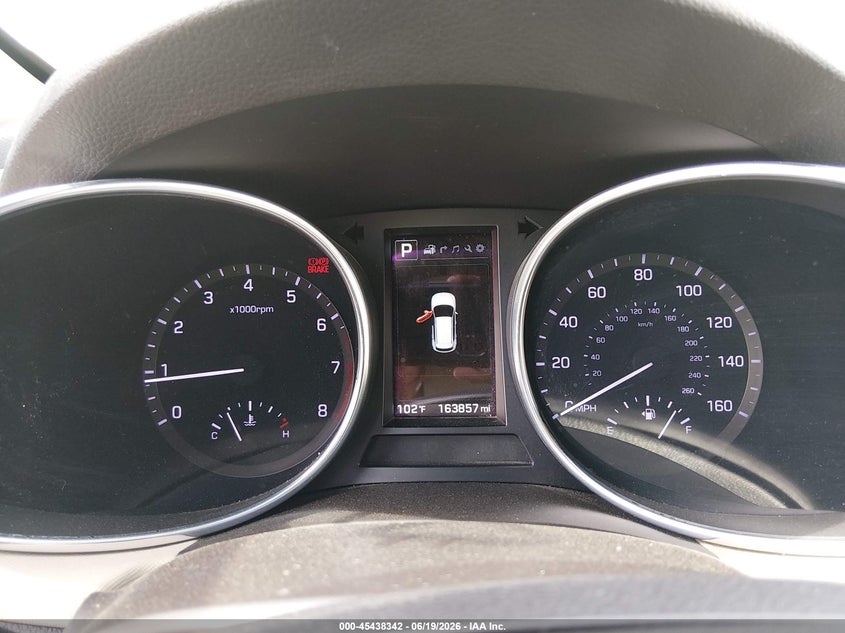 2017 Hyundai Santa fe VIN 5XYZW4LA1HG449498 IAAI salvage auction — REAR END, Salvage (Louisiana), sold $2,250 on 2026-07-22 (photo 7)