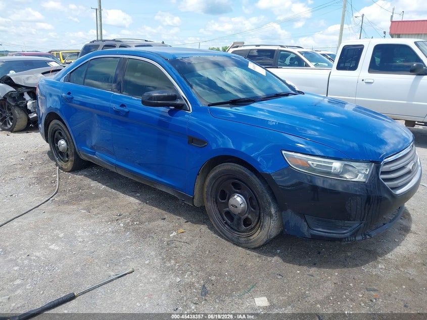 2014 Ford Police interceptor utility VIN 1FAHP2MK0EG175343 IAAI salvage auction — NORMAL WEAR, Clear (Tennessee), sold $25 on 2026-07-16 (photo 1)